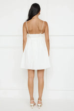 Sands Of Paradise Mini Dress White