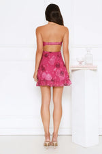 Stealing Looks Strapless Mini Dress