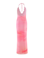 DENAE MAXI DRESS - PINK : FLORAL : PINK BLOSSOM