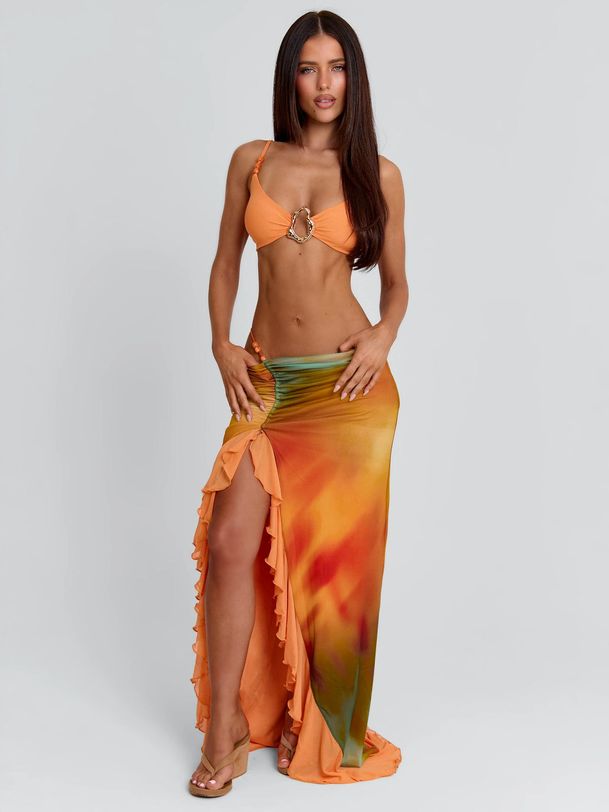Kezzia Top Orange