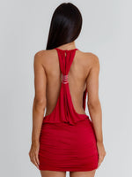 Lecia Mini Dress Red