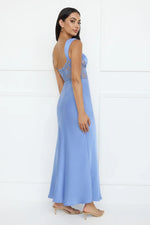 Permission To Party Satin Maxi Dress