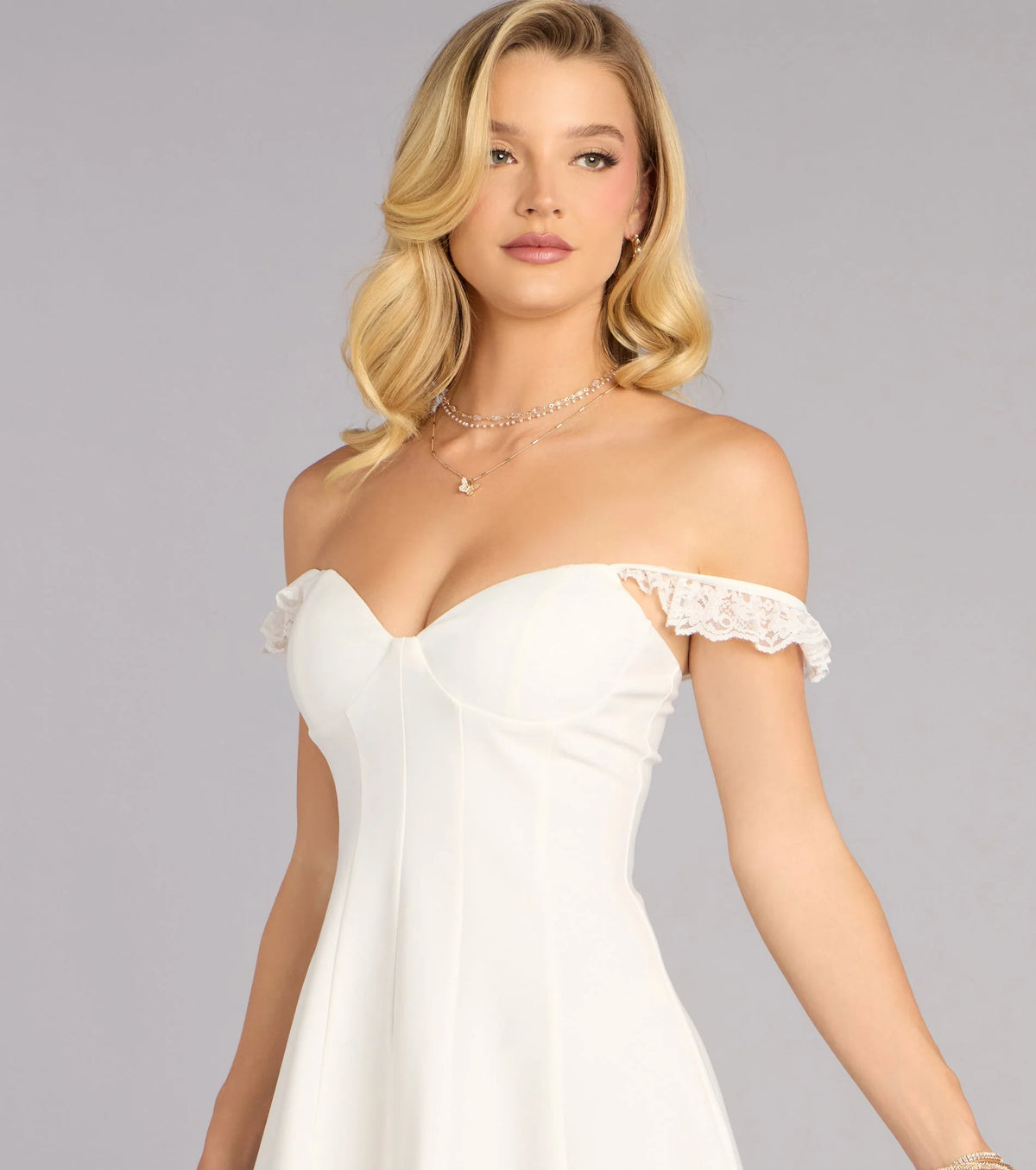 Pretty In Motion Skater Mini Dress