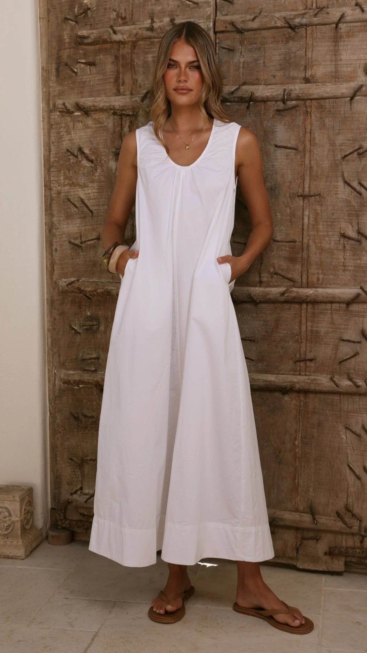 Rohan Maxi Dress - White