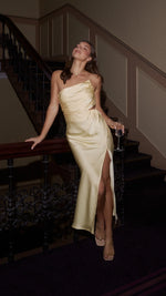 Nyla Maxi Dress - Lemon