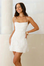 Poolside Glimmer Mini Dress