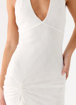 Charmed By You Maxi Dress - White