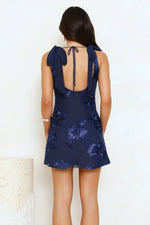 Lemon Drop Mesh Mini Dress