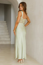 Permission To Party Satin Maxi Dress