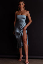 Ladies' Night Cowl Back Midi Dress Seafoam