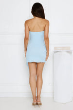 Island Horizon Strapless Mini Dress