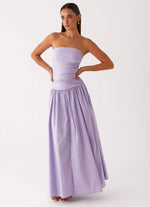 Carmel Maxi Dress - Lavender