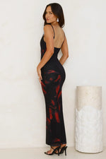 Love Based Mesh Maxi Dress