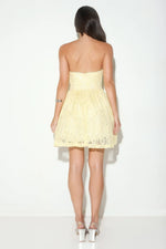 Soirée Star Strapless Sequin Mini Dress