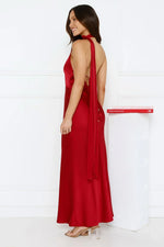 Luxe Experience Satin Maxi Dress