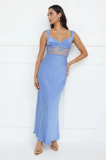 Permission To Party Satin Maxi Dress
