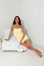 Wild Ivy Strapless Mini Dress
