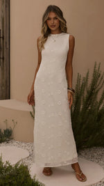 Macie Maxi Dress - Cream