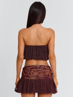 Marielle Top Maroon