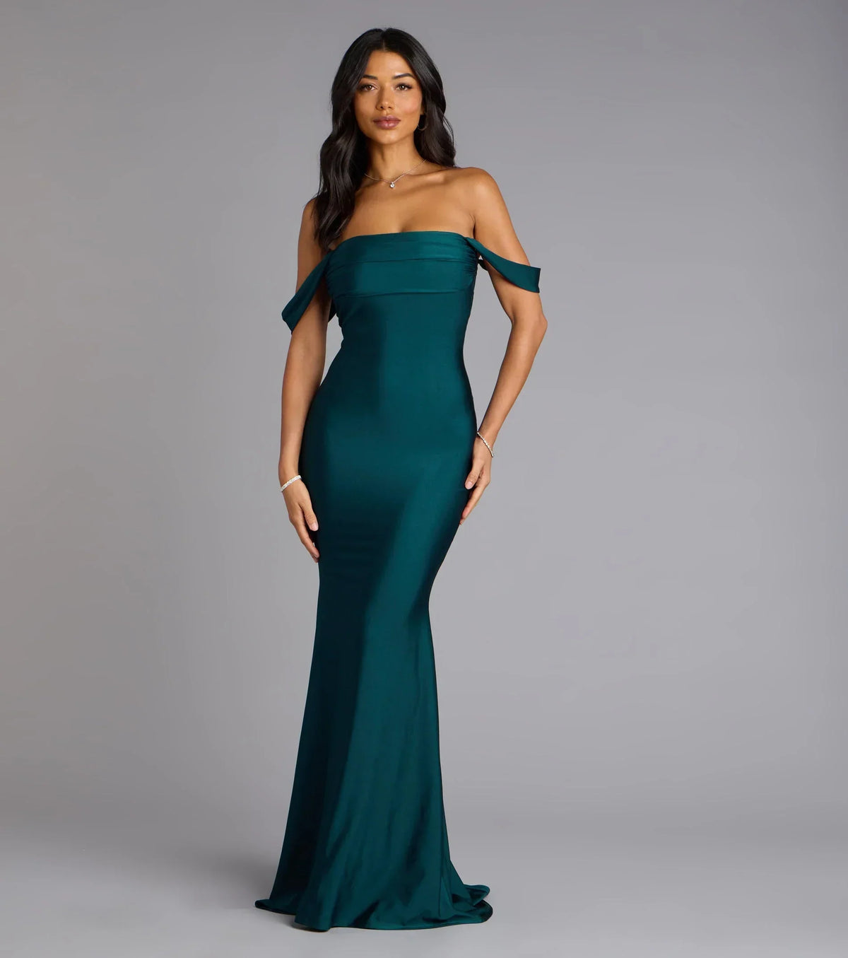 Maylah Off-The-Shoulder Mermaid Dress