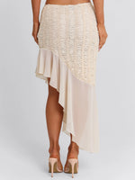 Victorea Midi Skirt Cream