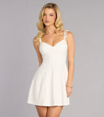 Pretty In Motion Skater Mini Dress