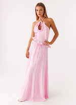 Mariella Linen Top - Pink