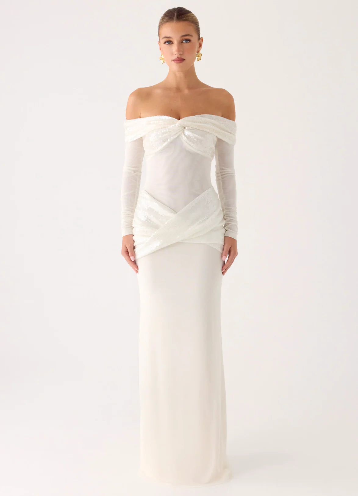Never Really Over Maxi Dress - White