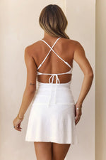 Festival Fleur Mini Dress White