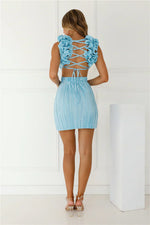 Moonlight Shimmer Mini Dress