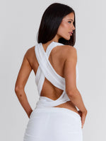 Danna Top White