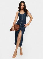Kenny Maxi Dress Indigo