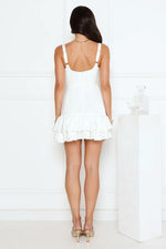 Moonlit Euphoria Mini Dress White