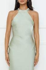 Icon Status Satin Maxi Dress
