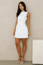Luxe Intentions Mini Dress White