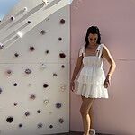 HELLO MOLLY Springtime Happiness Mini Dress White