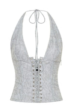 Made Of Music Bustier Halo Mist