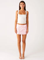 Movie Star Mini Skirt - Pink