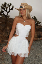 Gisella Dress - White
