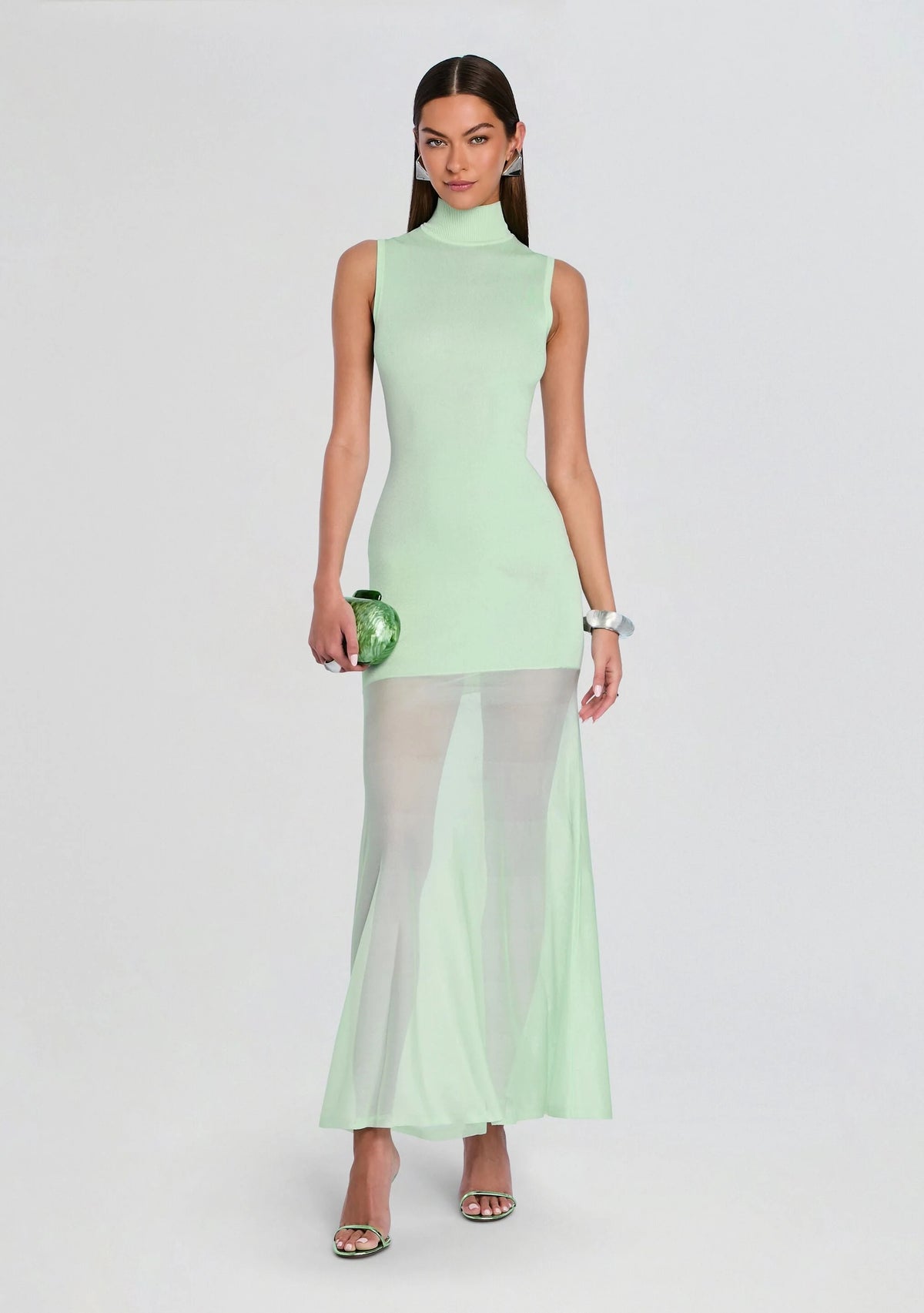 Amine Knit Maxi Dress