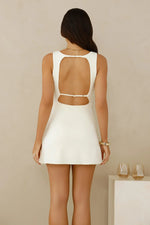 Silken Temptation Mini Dress