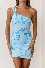 Petal Shores One Shoulder Mini Dress