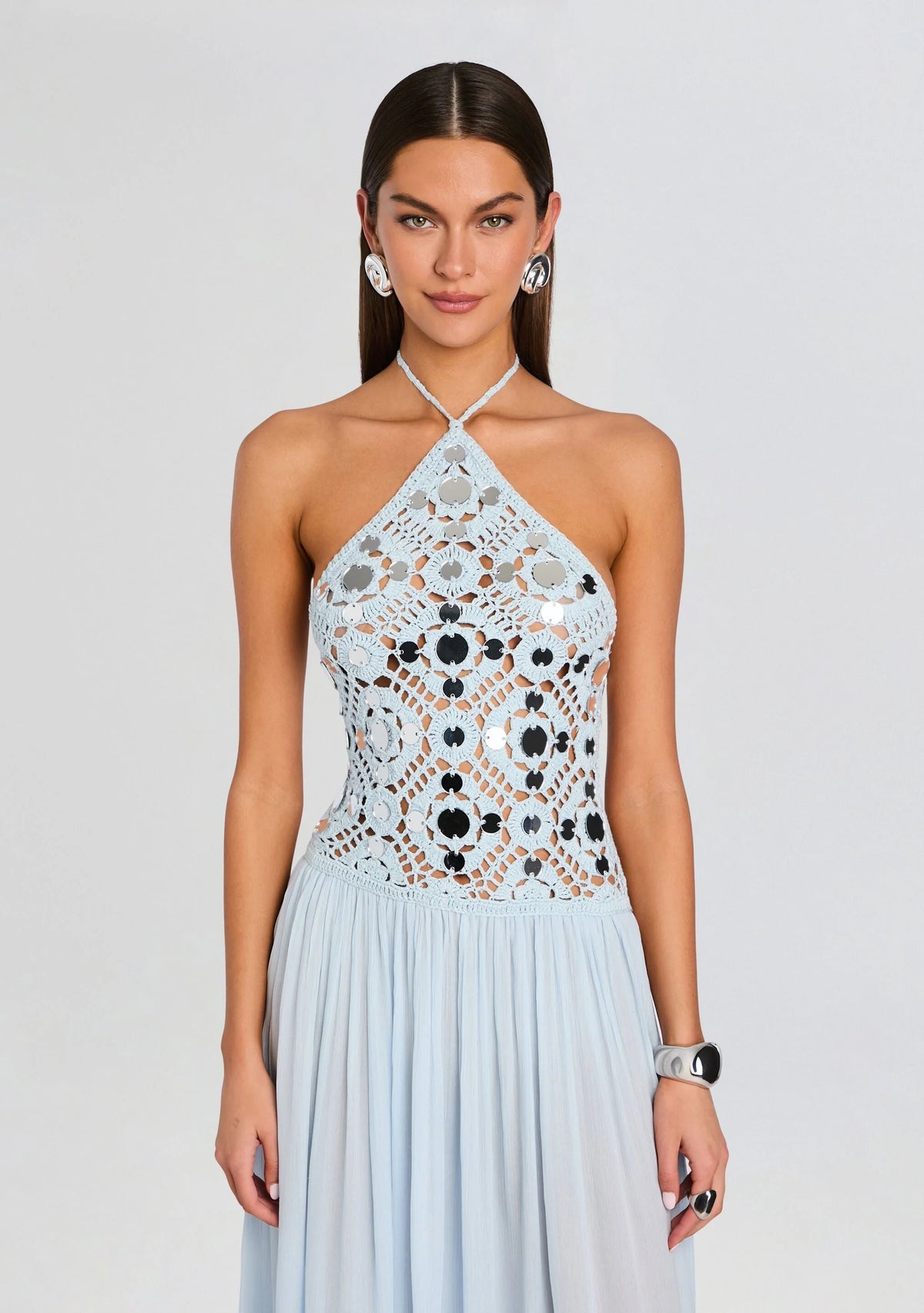 Odetta Crochet Dress