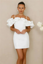 Love On Lock Off Shoulder Mini Dress