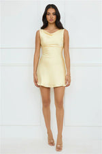 Lily Luxe Satin Mini Dress