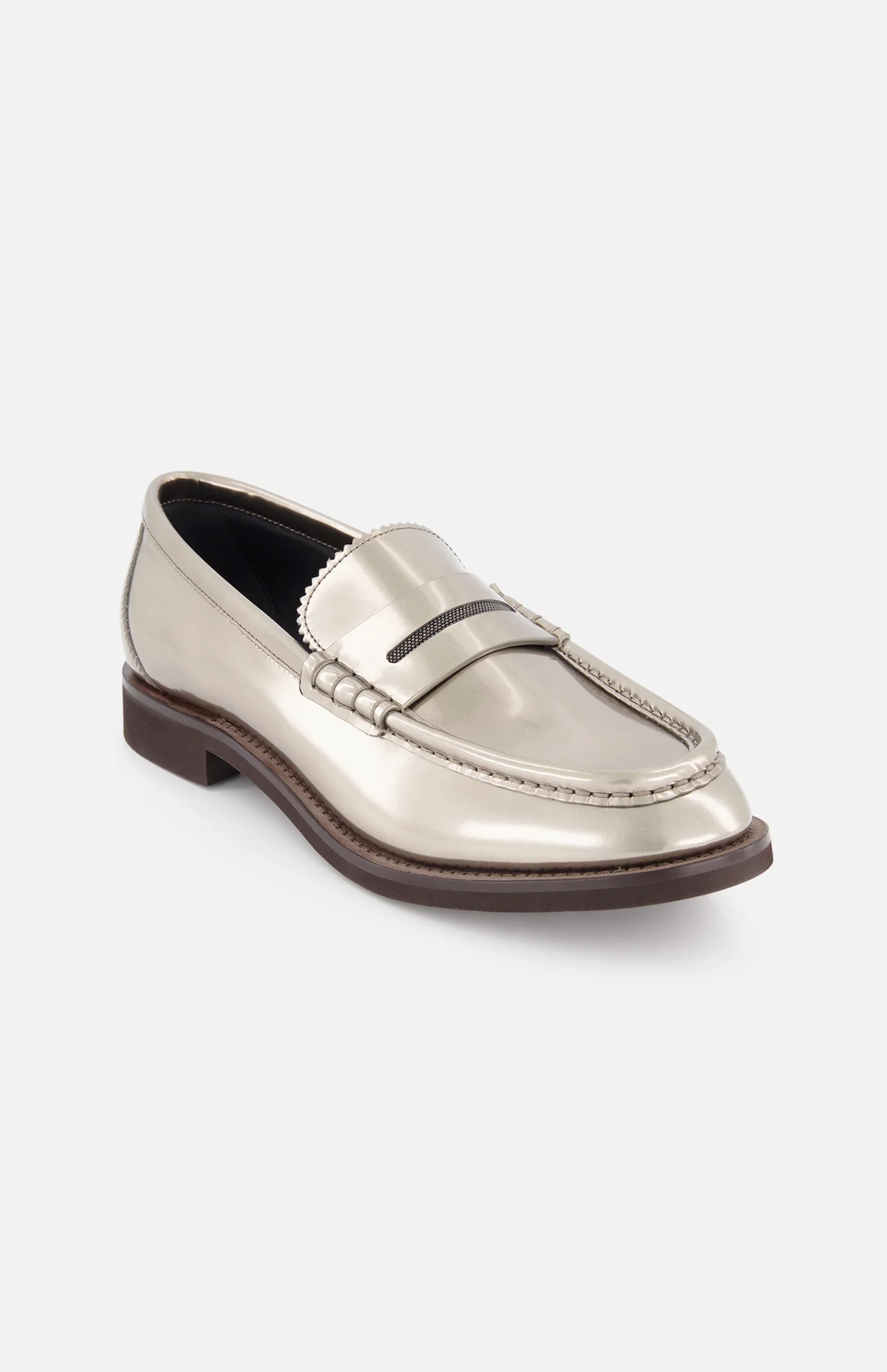 Sparkling Leather Loafer