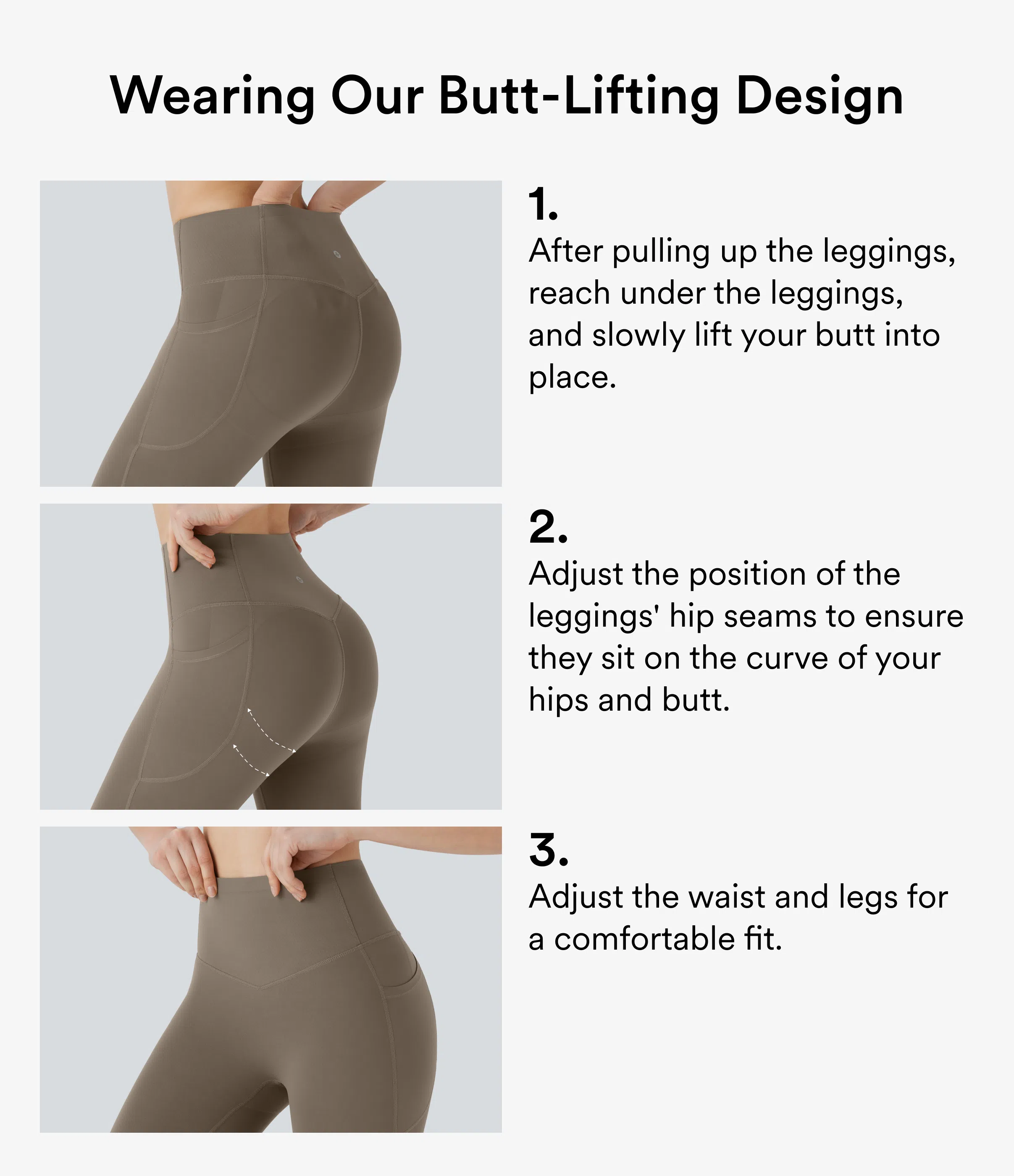 SoCinched High Waisted Butt Lifting Tummy Control Side Pocket Shaping Workout UltraSculpt Leggings