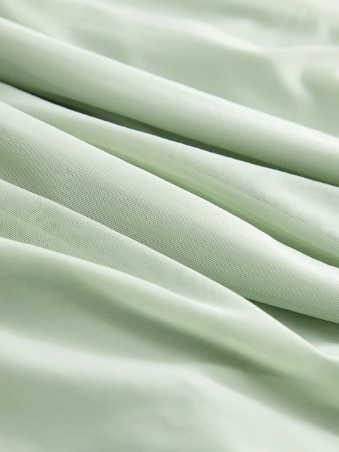 Light Sage Green Mesh Multiway Bridesmaid Wedding Maxi Dress