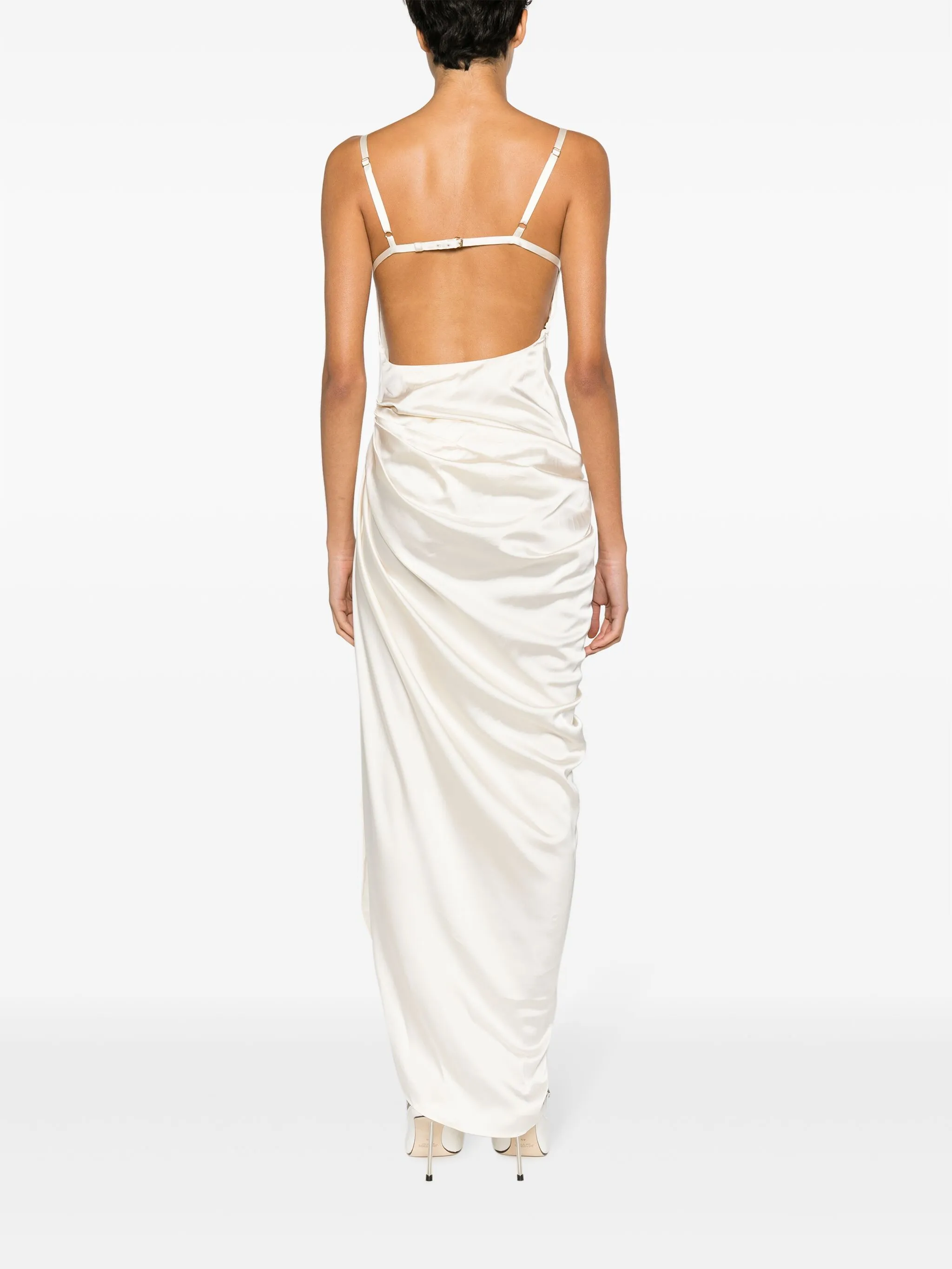 La Saudade Longue Brodee Maxi Dress