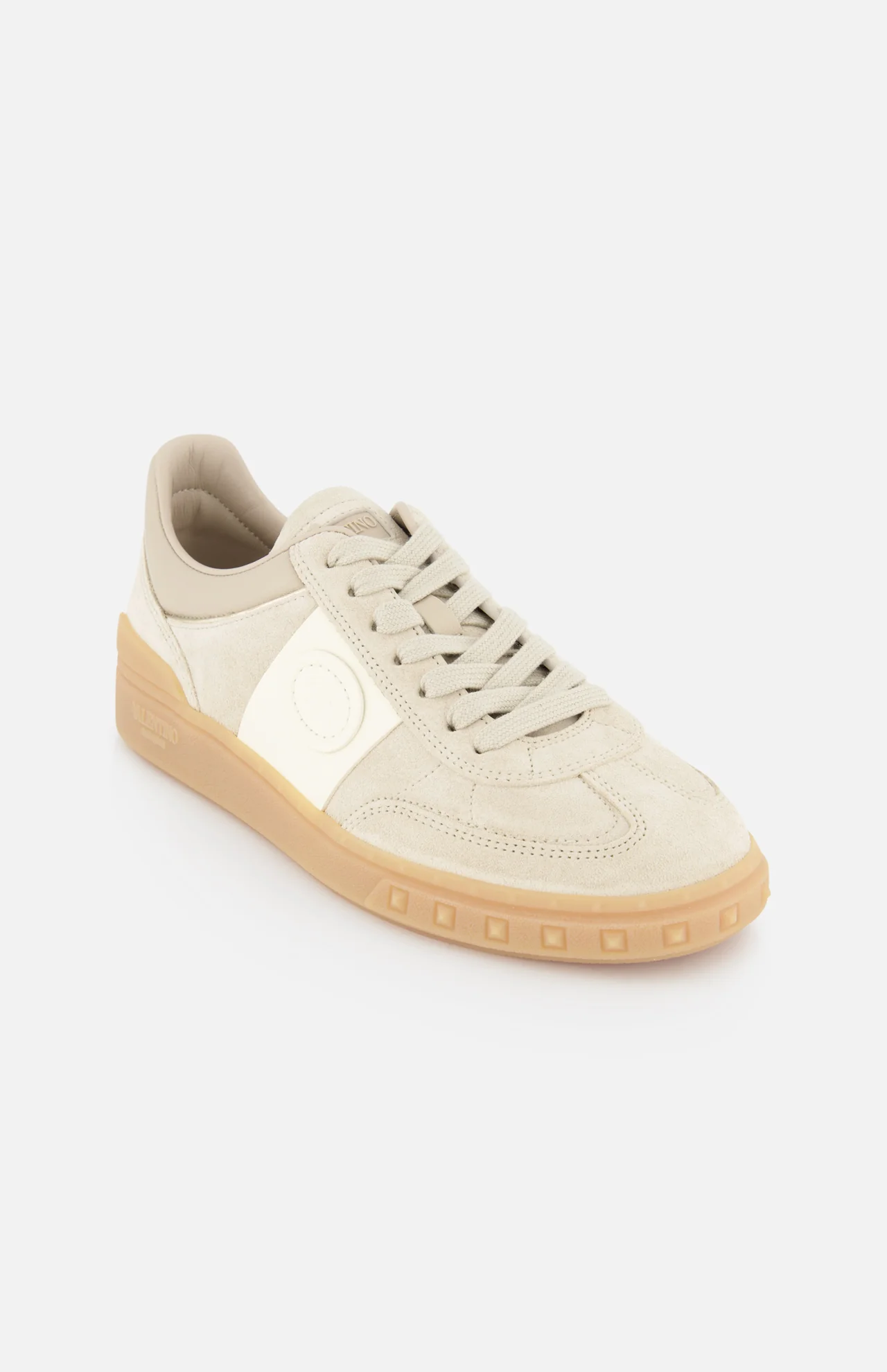 Upvillage Leather and Suede Sneaker